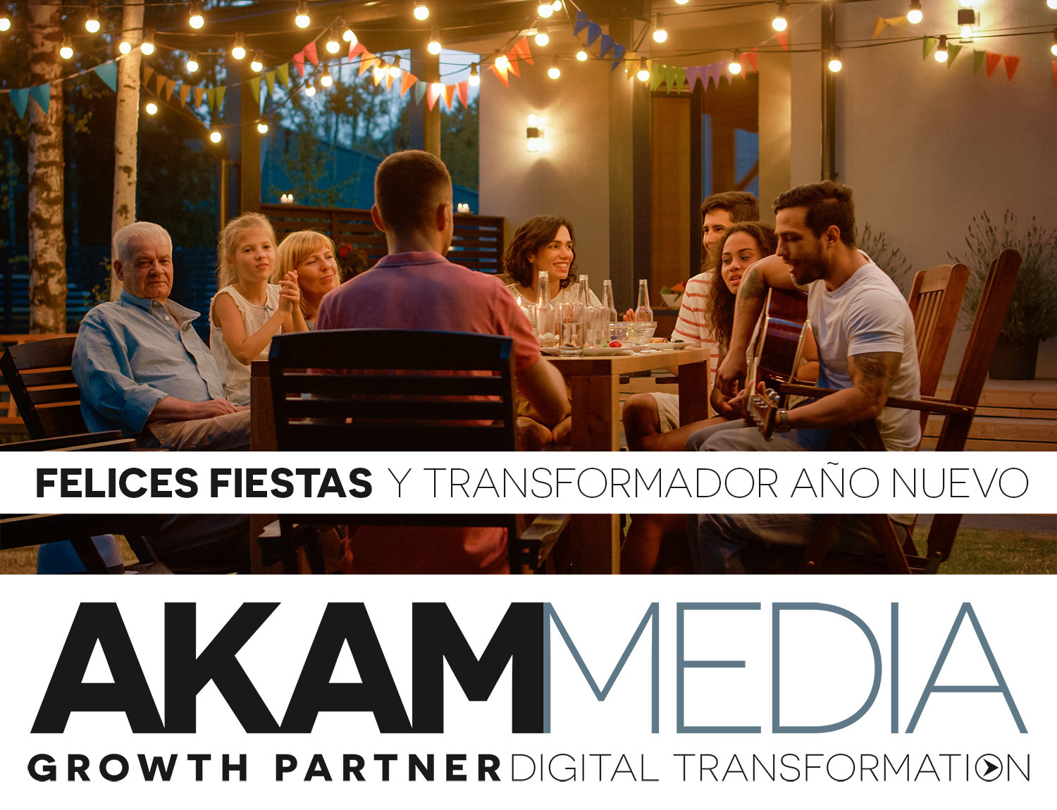 Te deseamos felices fiestas y un transformador año nuevo